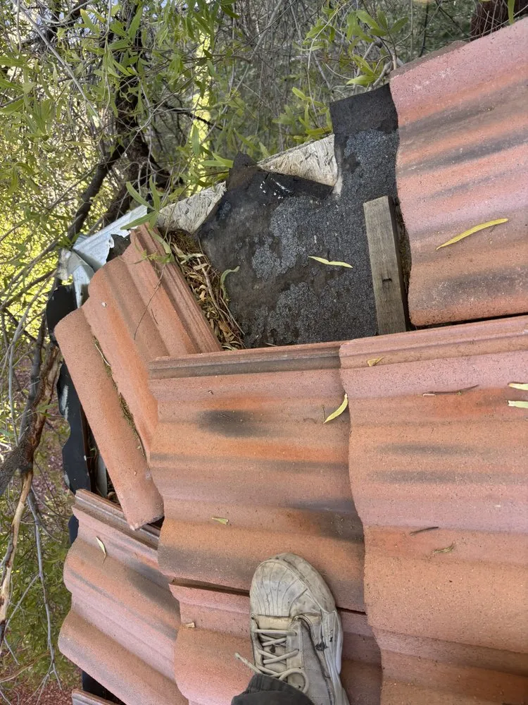Slide of Roofing Troops