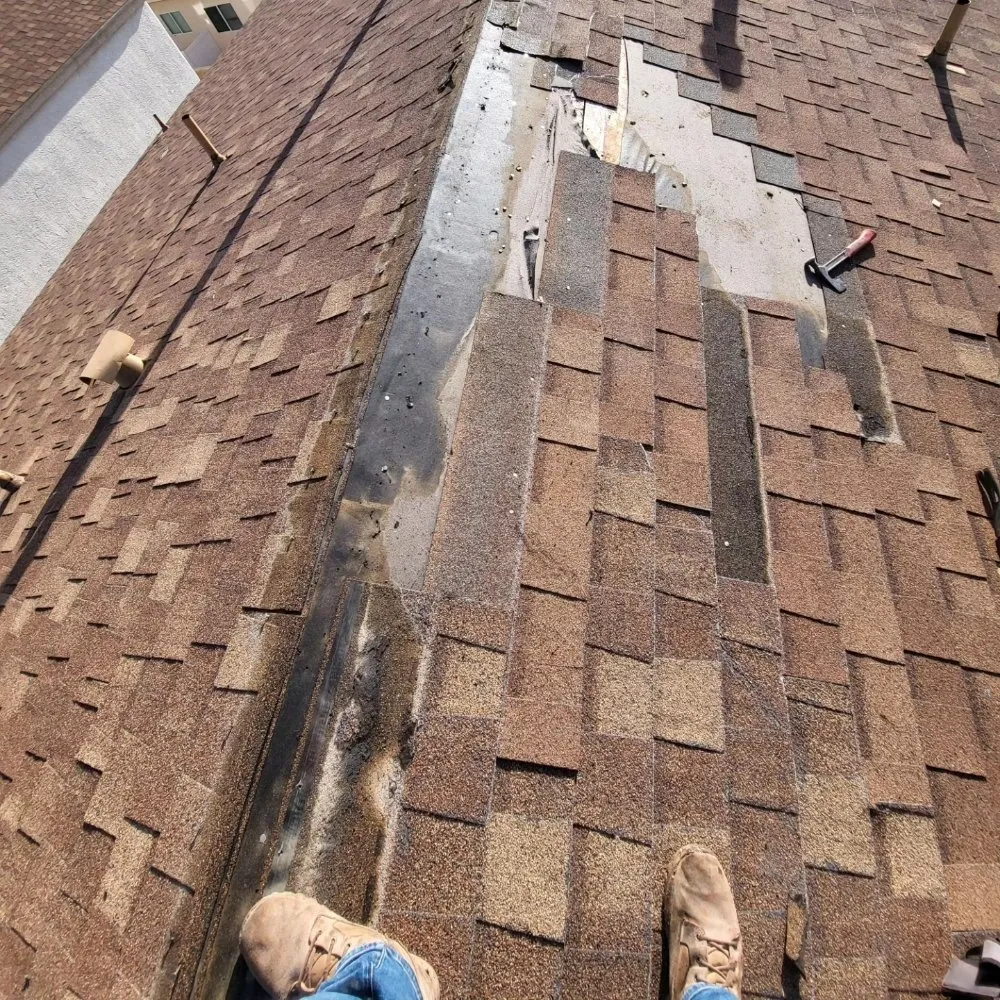 Slide of Roofing Troops