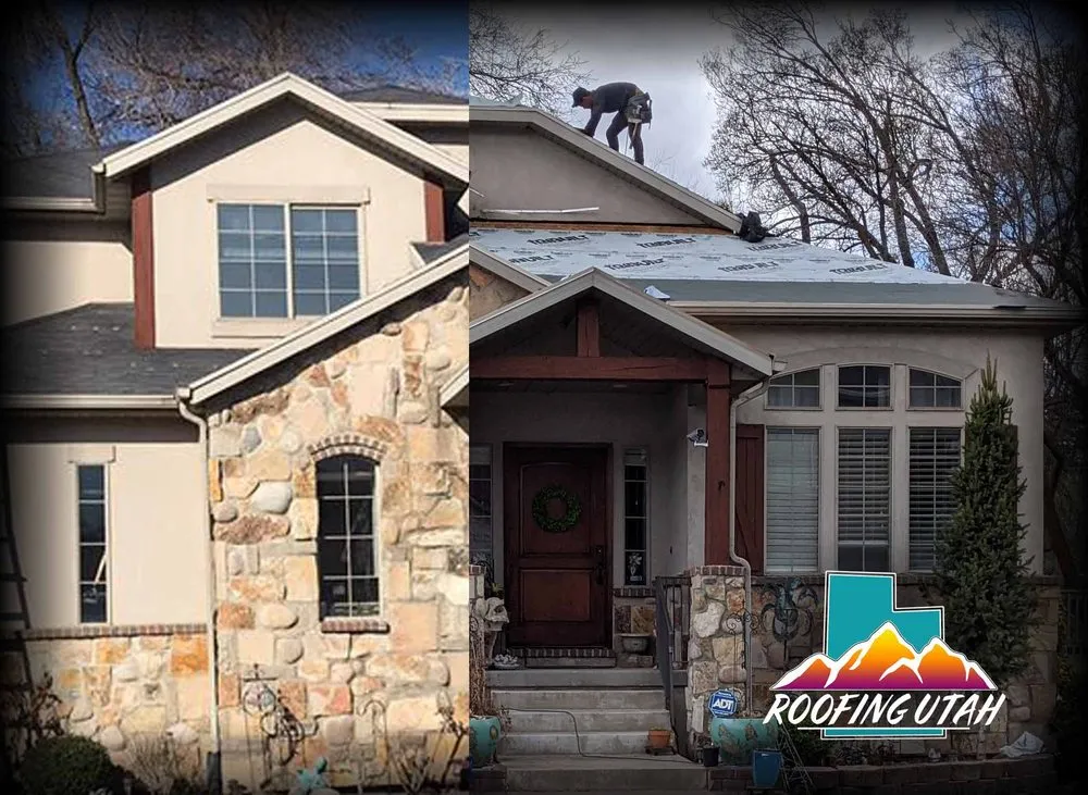 Slide of Roofing Utah