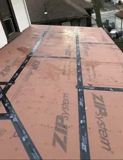 Slide of Roofing with Maize