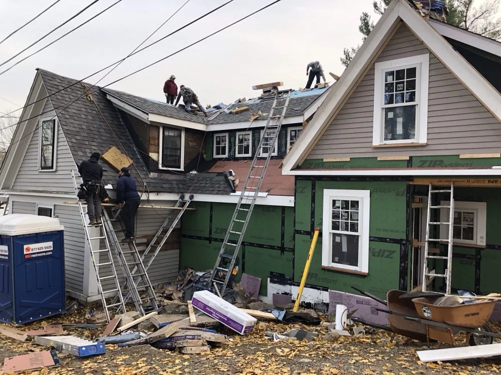 Slide of Roofing with Maize