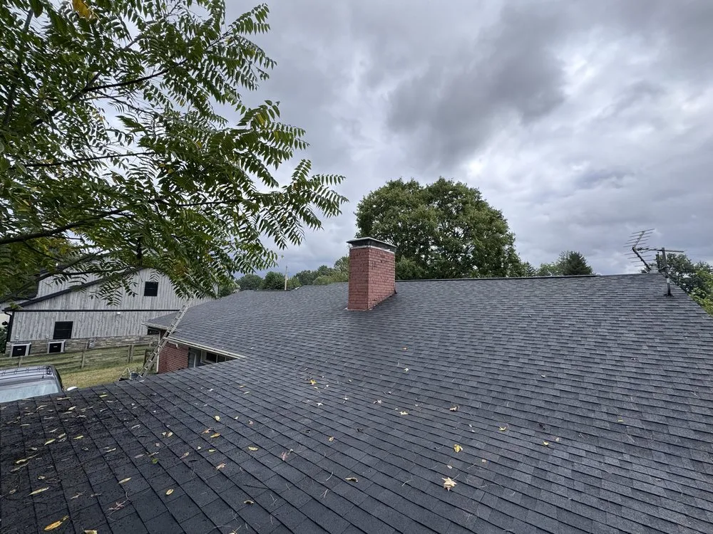 Professional residential roofing service after storm damage in Vincent, OH by Roofix Home Services