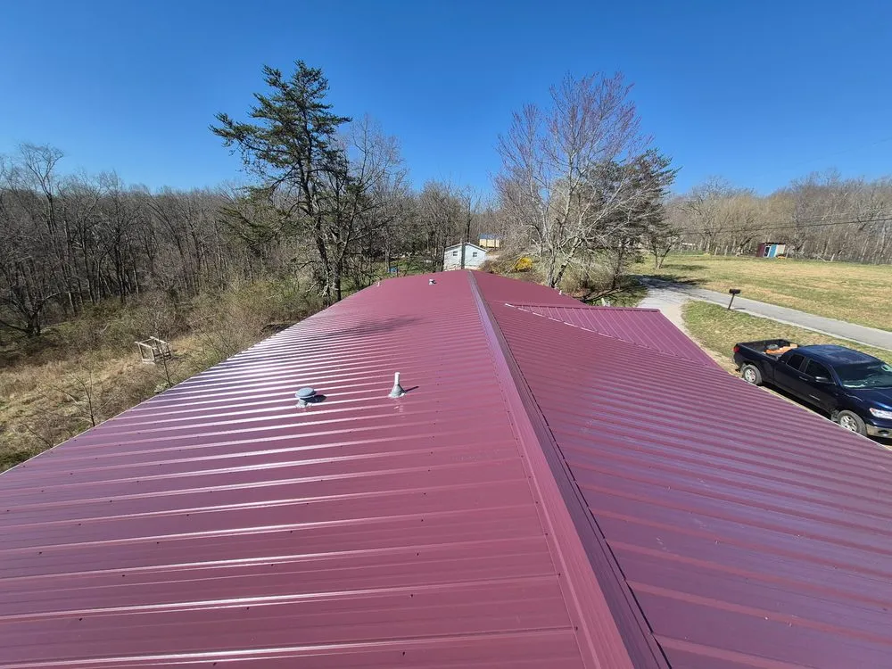 Professional metal roofing installation same-day service in Crawford, TN by Roofline Builders LLC