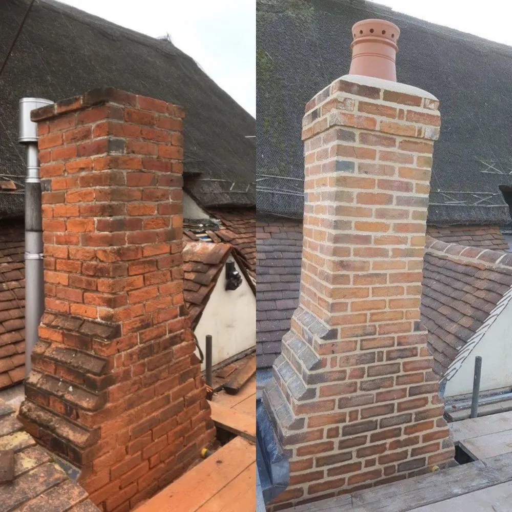 Slide of Roofline Masonry and Foundation