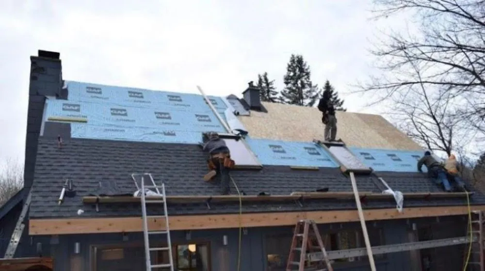 Slide of Roofline Masonry and Foundation