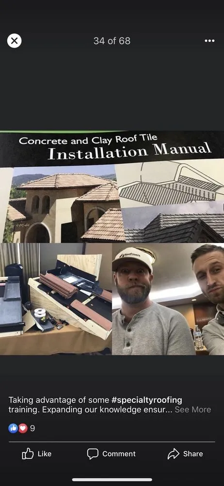 Slide of Roofmark Roofing and Construction