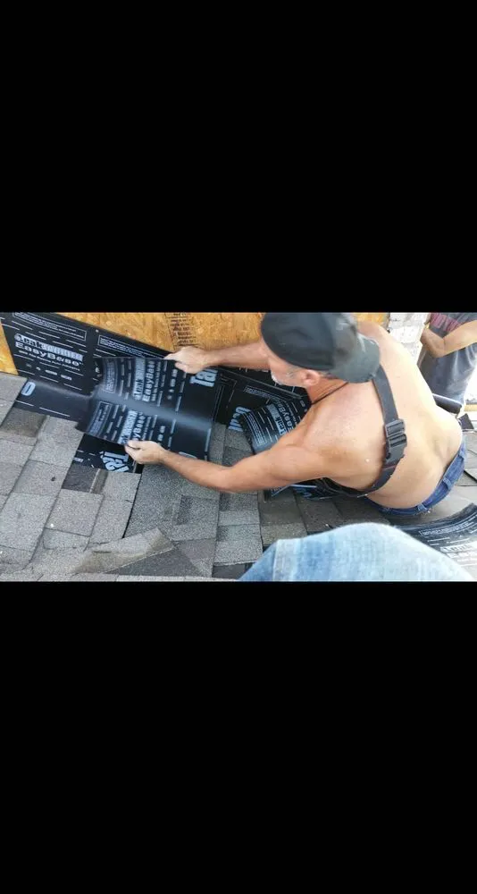 Slide of Roofs & Siding by Robert Behn