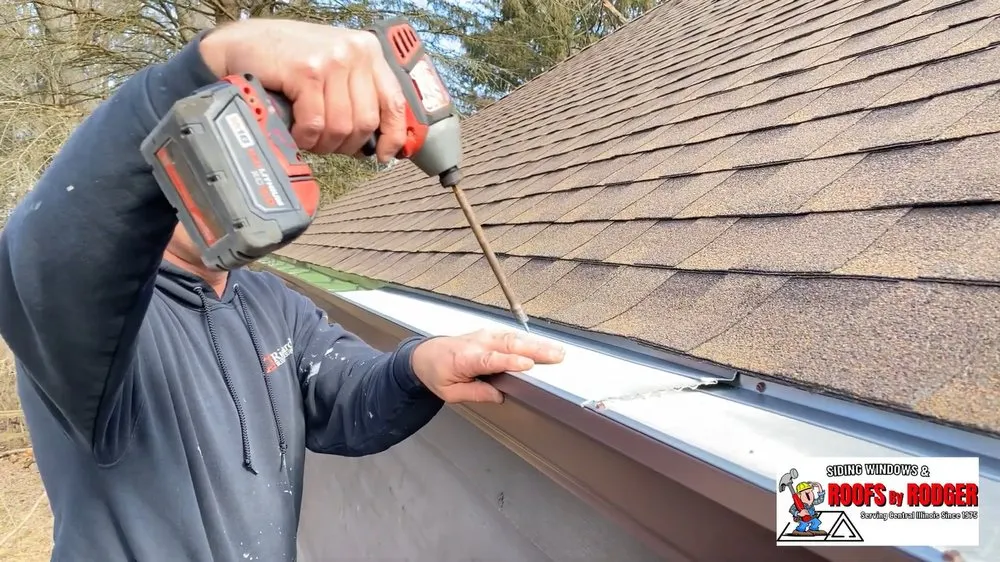 Emergency roof installation in Longview, IL - Roofs By Rodger