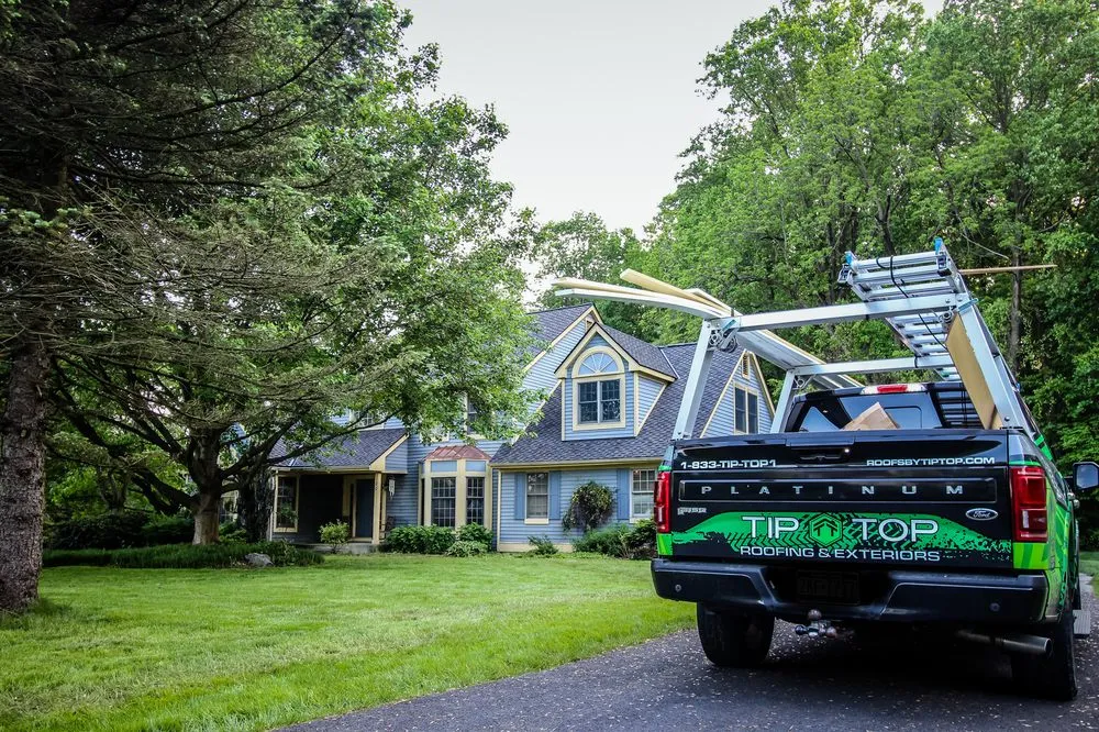 Local residential roofing service in Washington Crossing, PA by Roofs by Tip Top