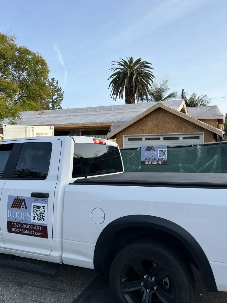 Slide of Roofs of Art