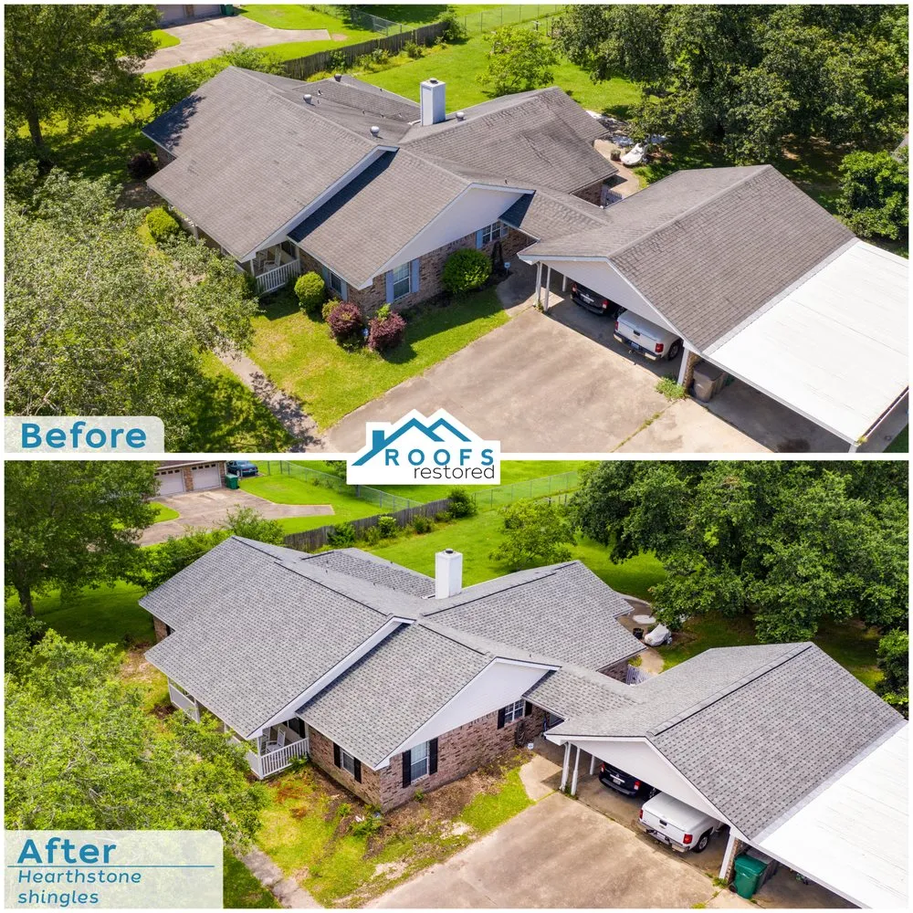 Slide of Roofs Restored