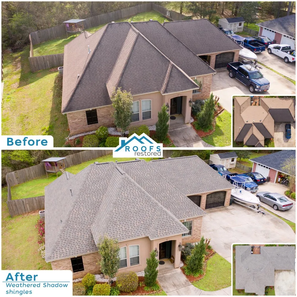 Slide of Roofs Restored