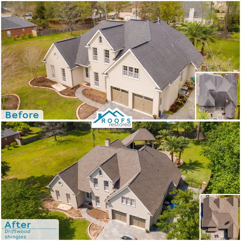 Slide of Roofs Restored