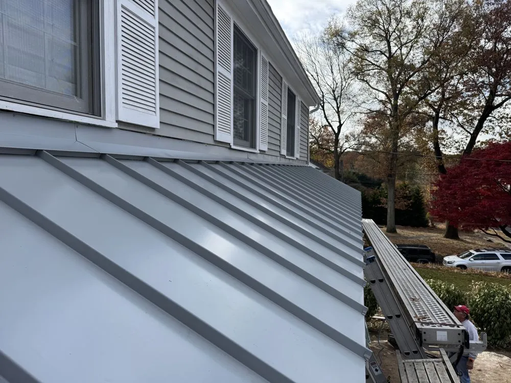 Slide of Rooftop Construction