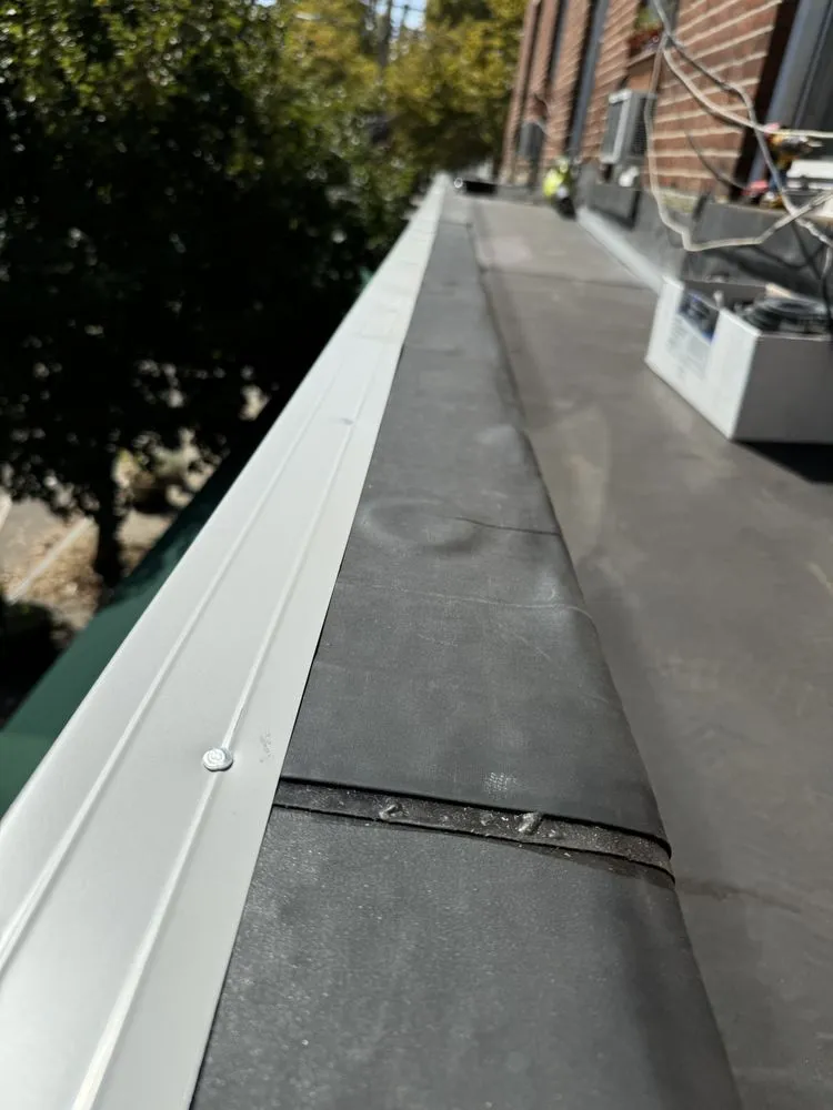 Slide of Rooftop Construction