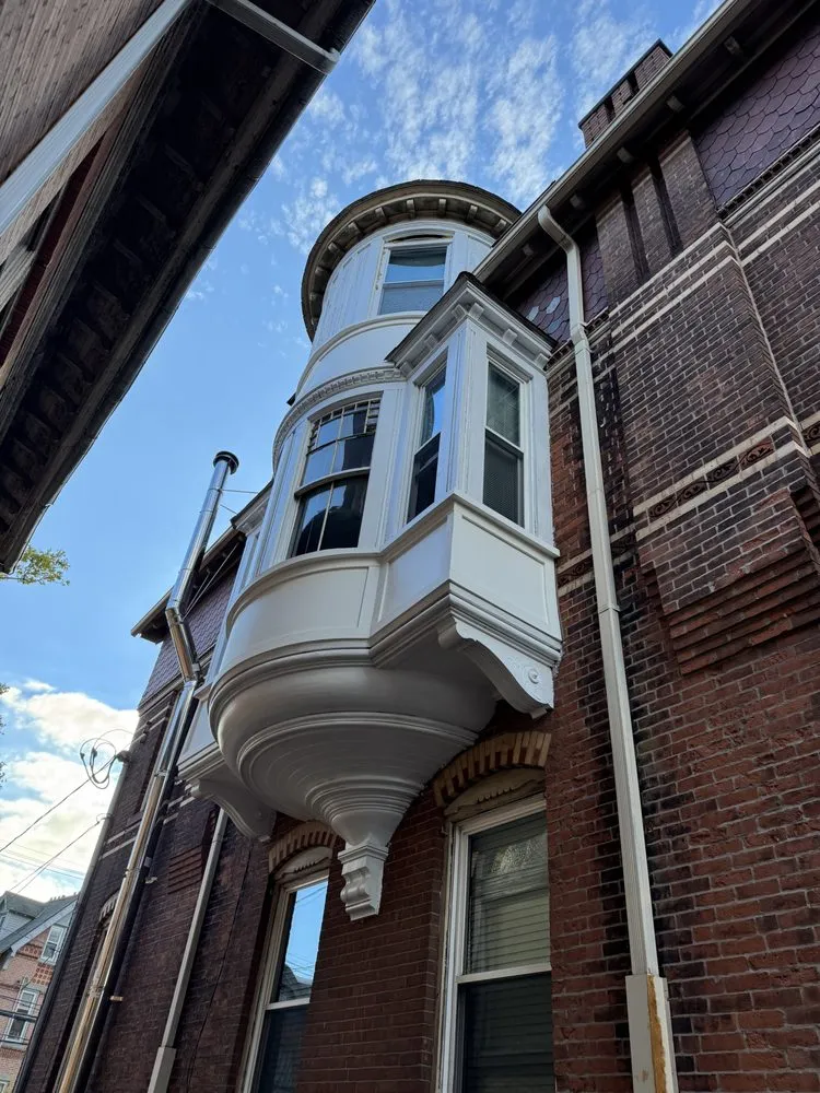 Slide of Rooftop Construction