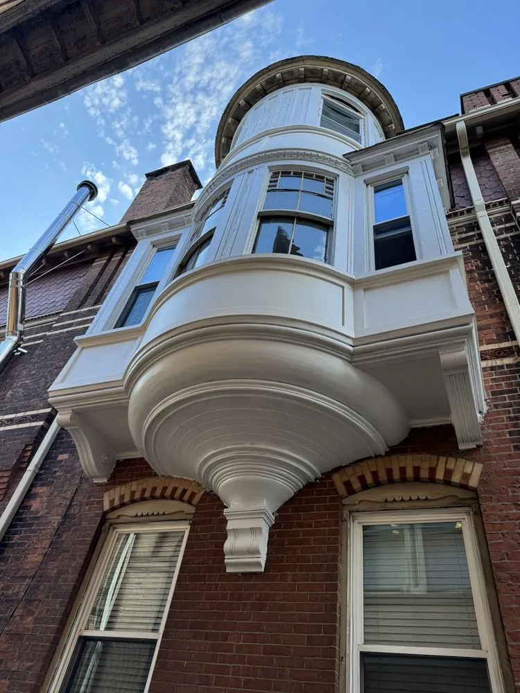 Slide of Rooftop Construction