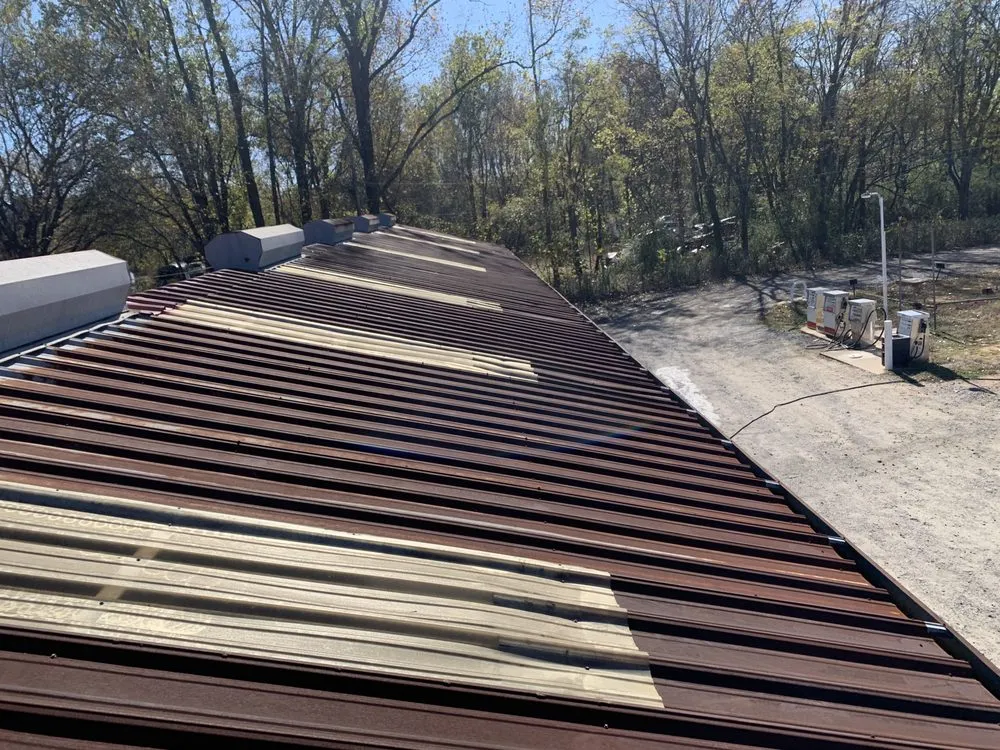 Slide of Rooftop Renovations