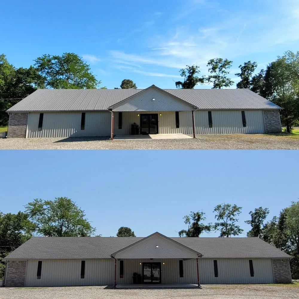 Slide of Rooftop Renovations