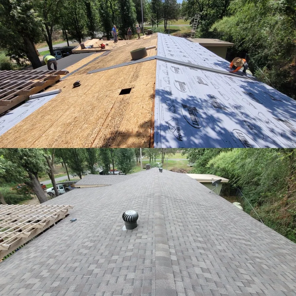 Slide of Rooftop Renovations