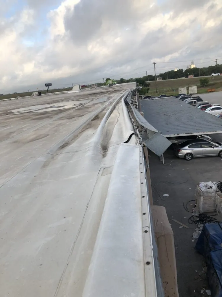 Slide of Rooftop Restoration