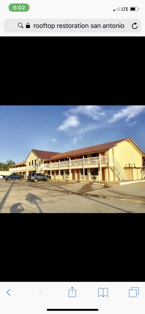 Slide of Rooftop Restoration