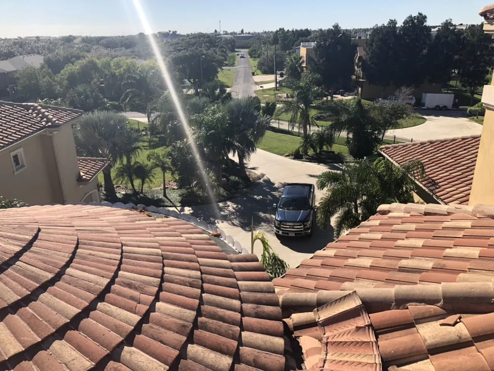 Slide of Rooftop Restoration