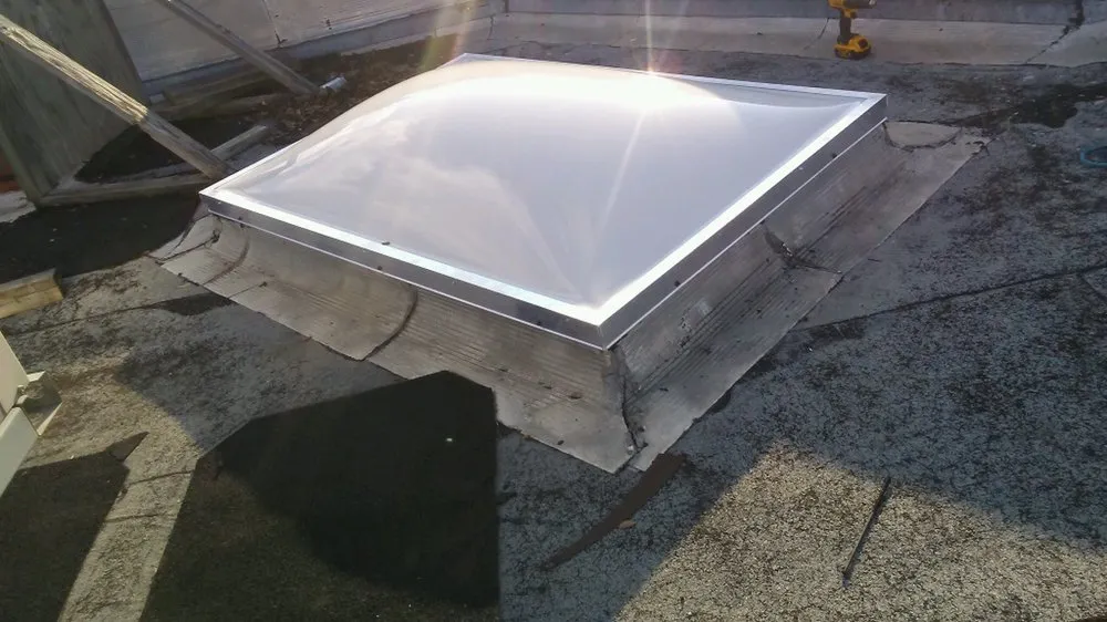 Slide of Rooftop Restoration