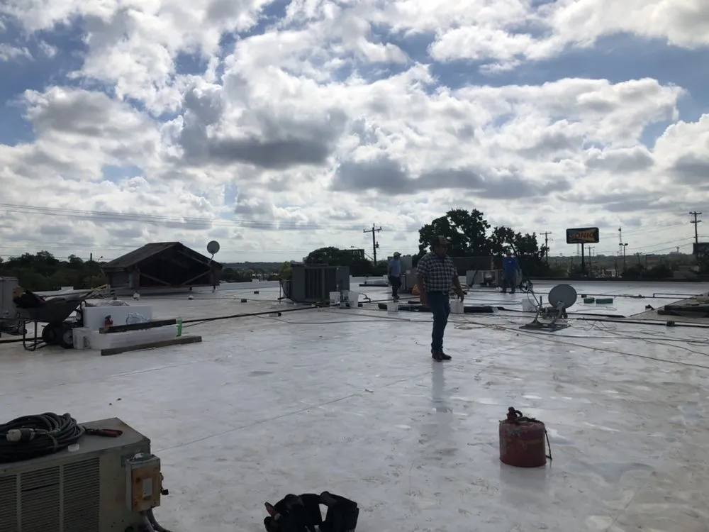 Slide of Rooftop Restoration