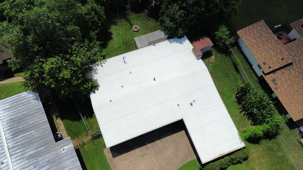 Slide of Rooftop Restoration