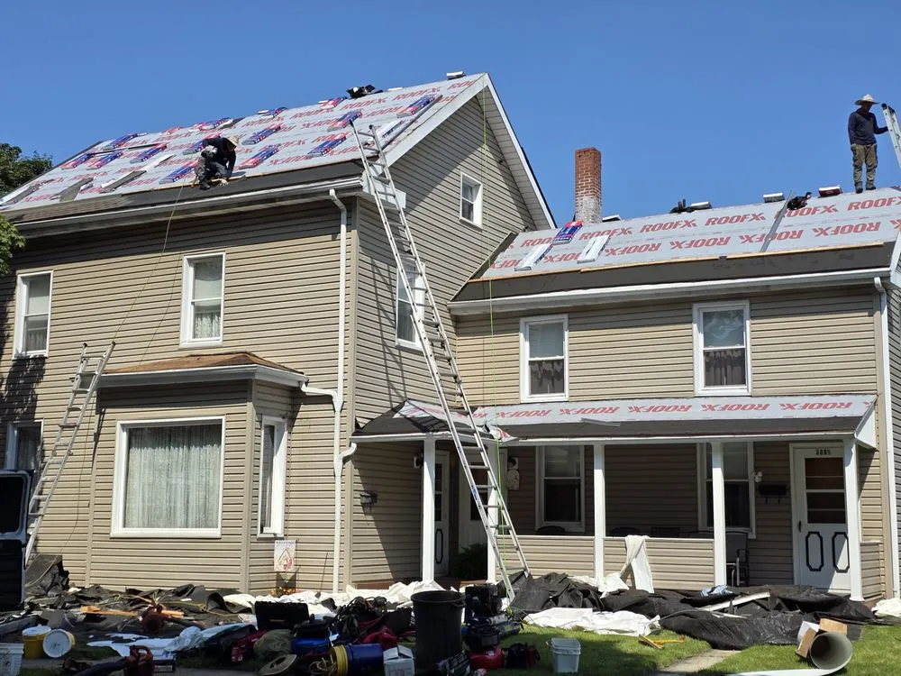 Slide of ROOFX Roofing