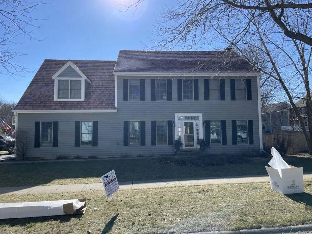 Slide of Rosales Exteriors service