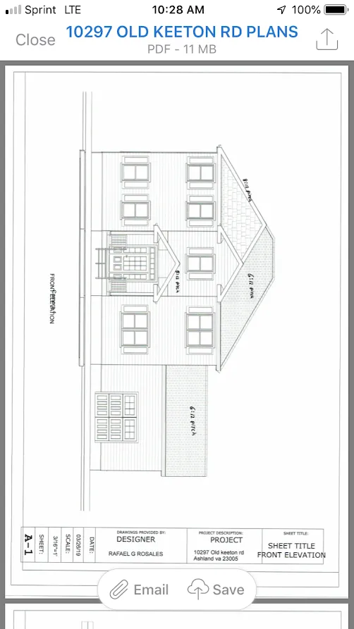 Slide of Rosales Framing Company
