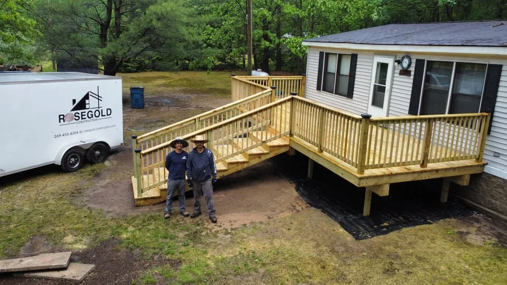 Slide of Rosegold Construction