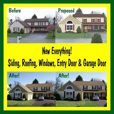 Rosenello's Windows, Siding & Roofing Logo