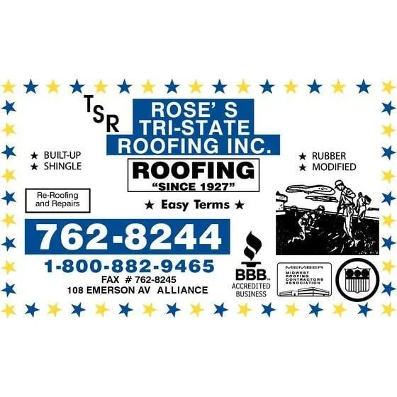 Slide of Rose's Tri State Roofing