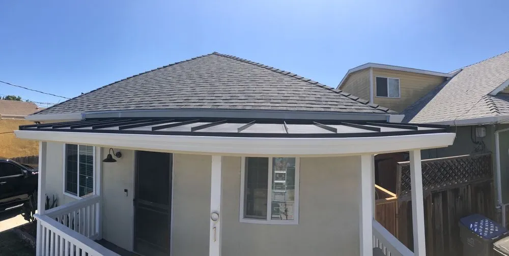 Slide of Rossetta's Roofing