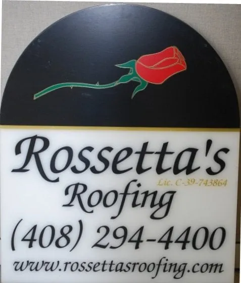 Slide of Rossetta's Roofing