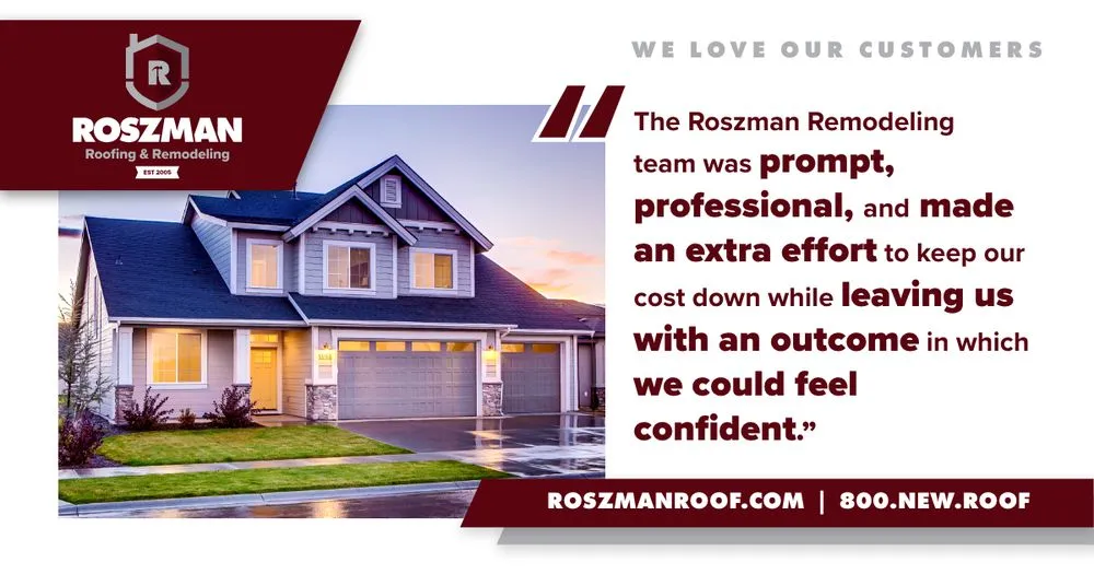 Slide of Roszman Roofing and Remodeling