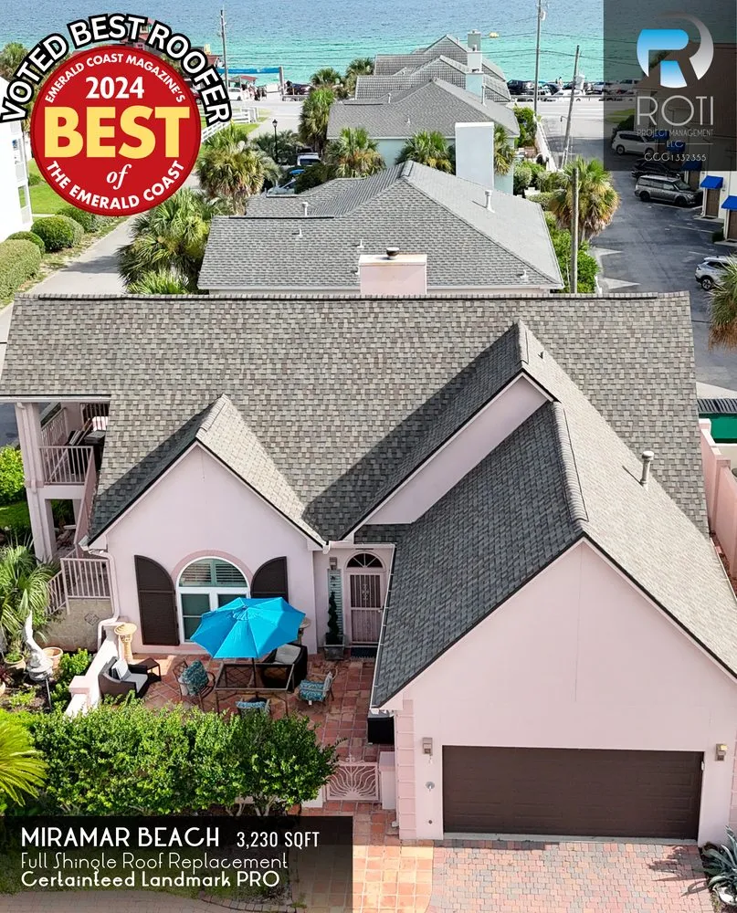 Top-rated roof installation for homes across Santa Rosa Beach, FL - Roti Project Management
