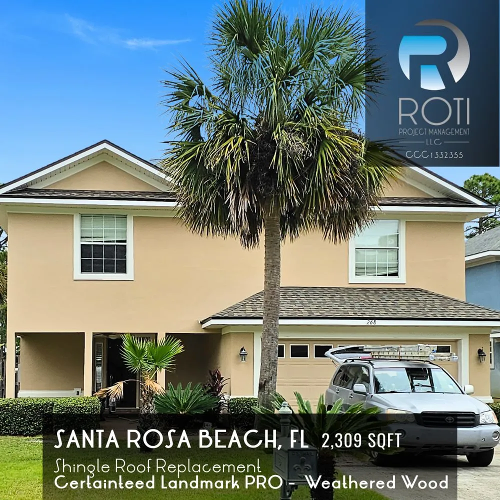 Top-rated roof replacement in Santa Rosa Beach, FL - Roti Project Management