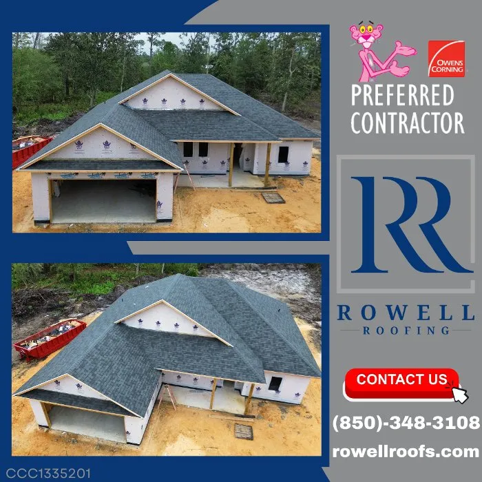Trusted residential roofing service in Jay, FL by Rowell Roofing