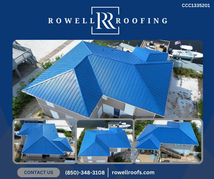 Licensed metal roofing installation for fast service across Jay, FL - Rowell Roofing