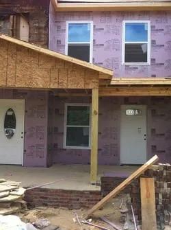 Slide of Rowe's Roofing