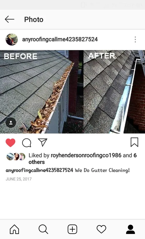 Slide of Roy Henderson Roofing Company