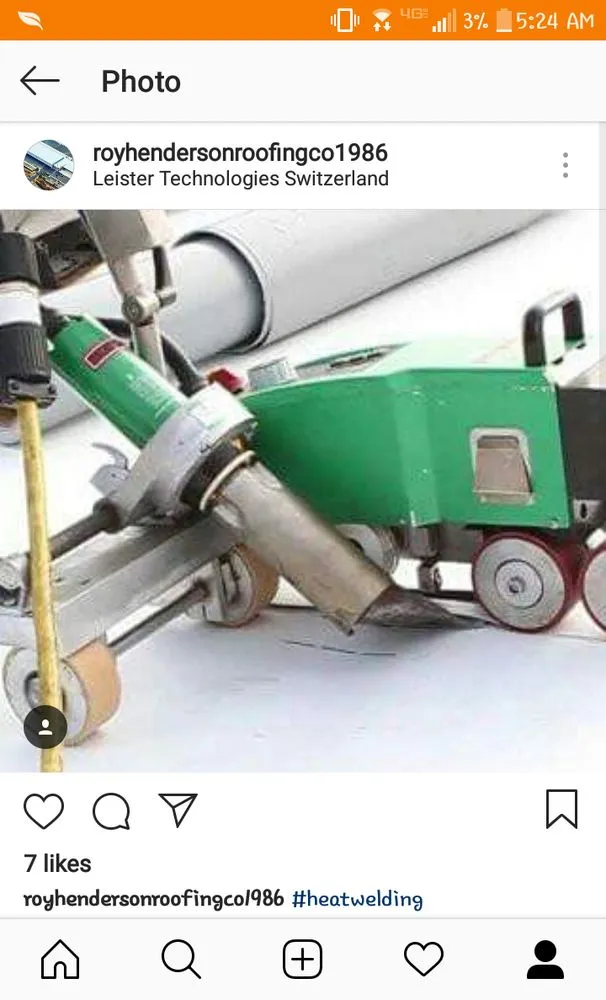 Slide of Roy Henderson Roofing Company