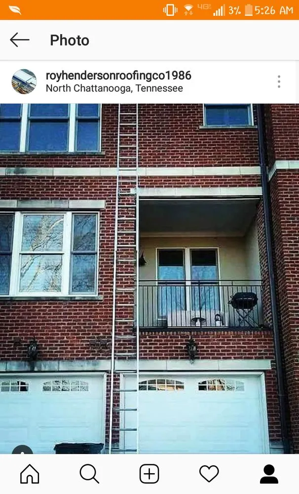 Slide of Roy Henderson Roofing Company