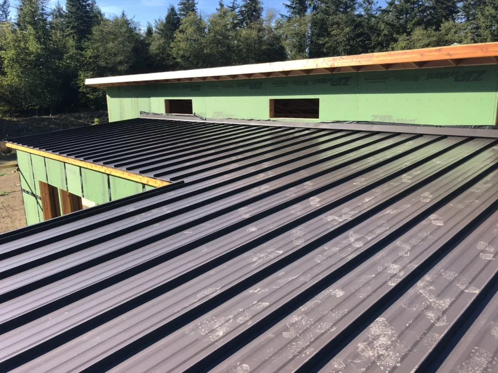 Slide of Roy Metal Roofing