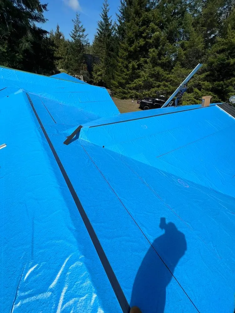 Slide of Royal Bear Roof & Gutter