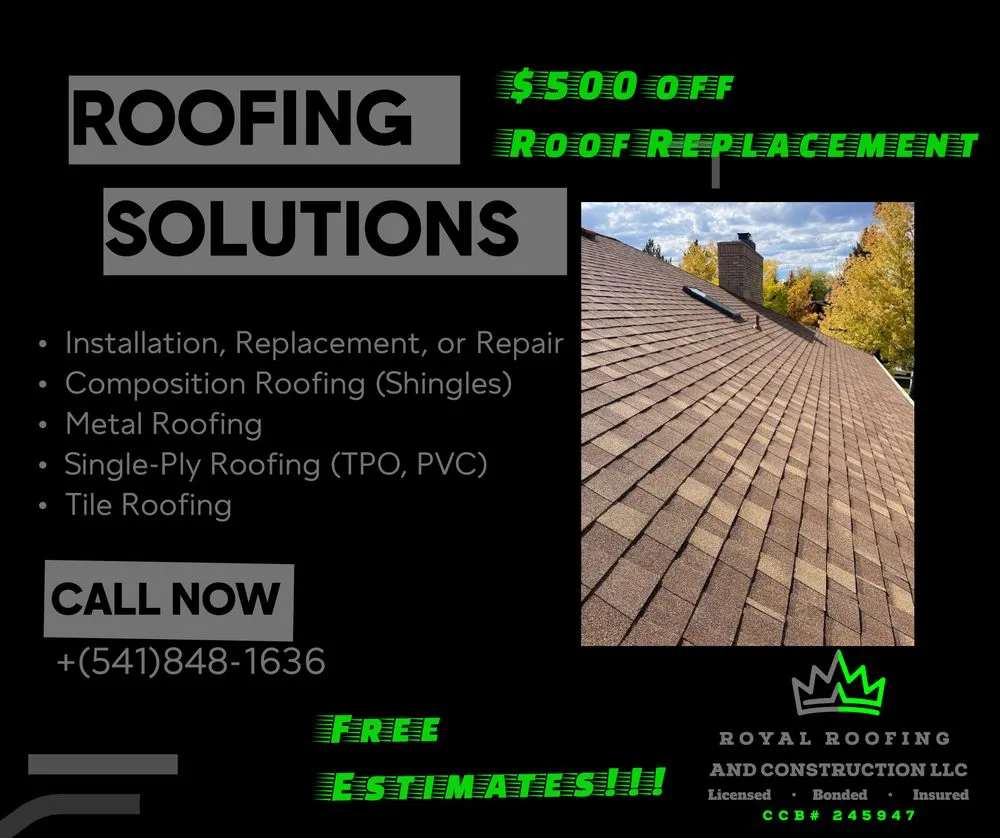 Slide of Royal Roofing and Construction